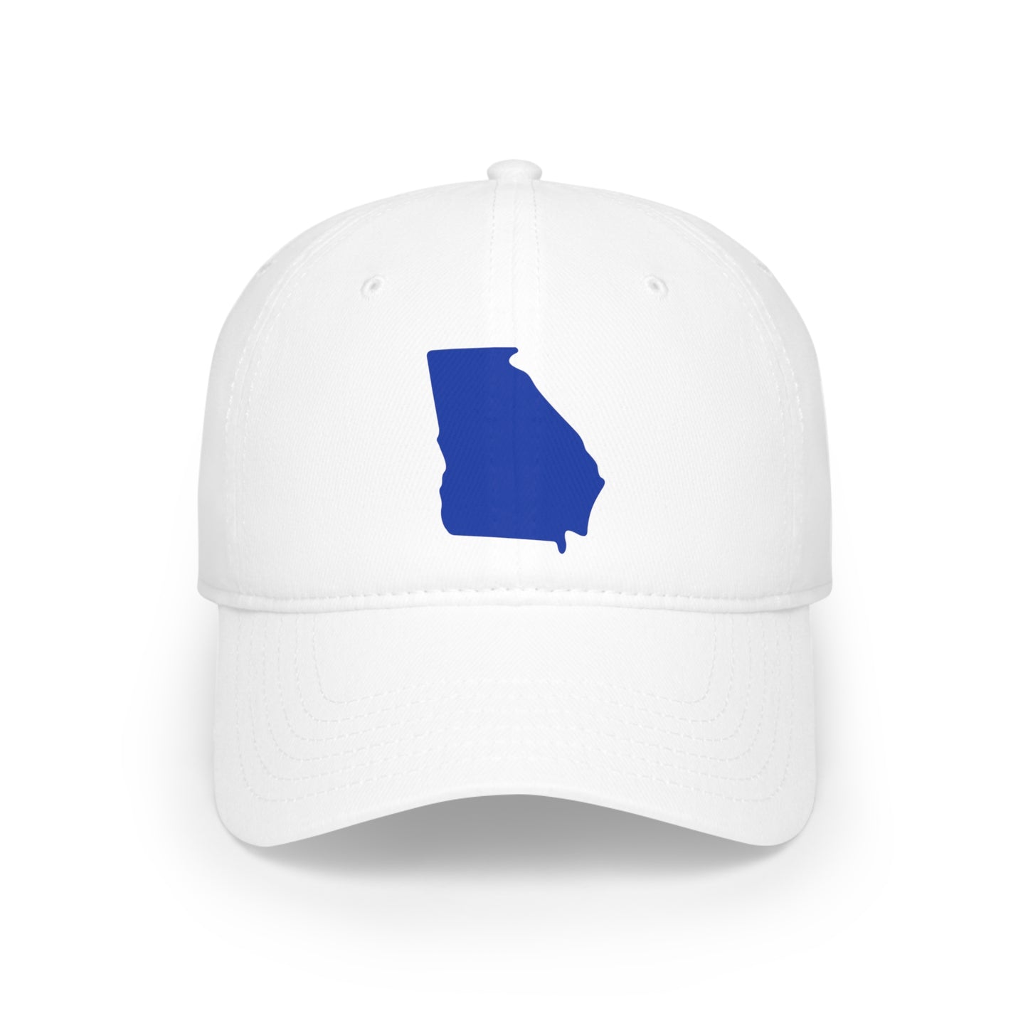 Georgia (in GA State Blue) - Low Profile Baseball Cap