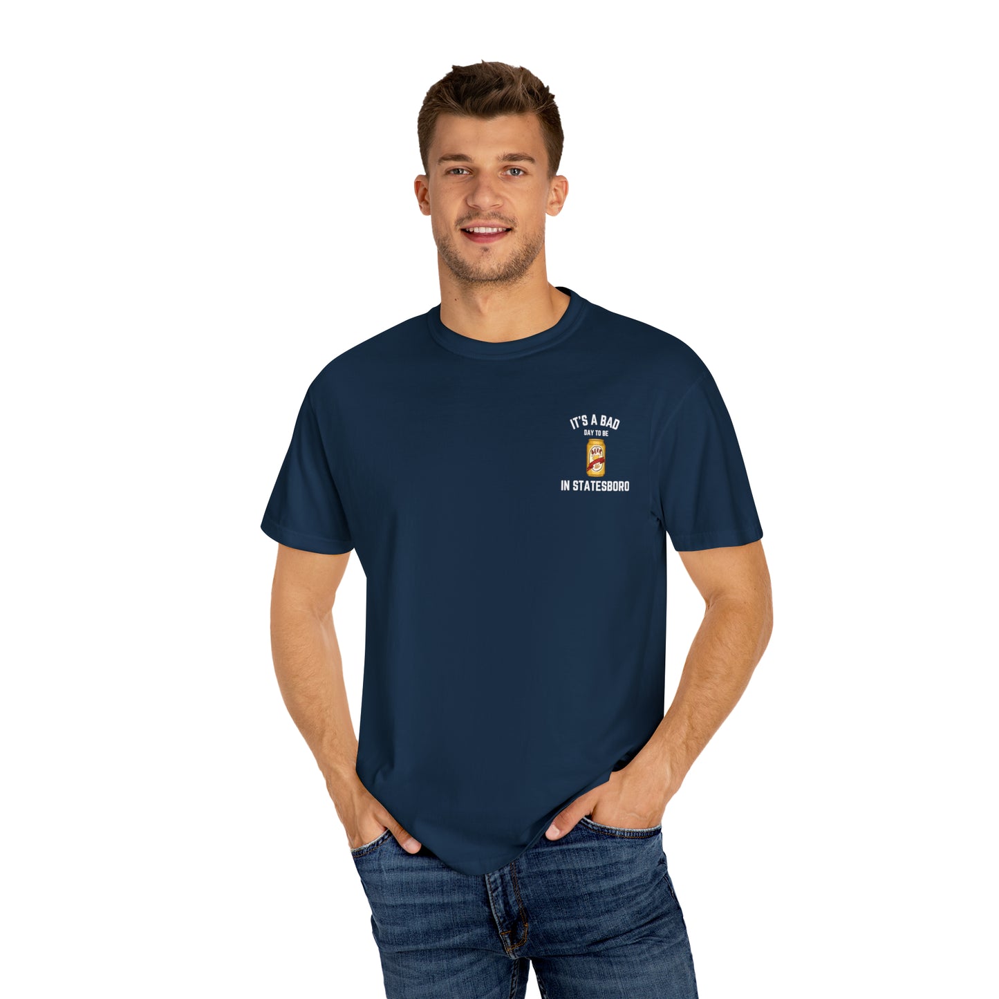 Georgia Southern - Bad Day To Be Beer T-shirt (Custom Colors)