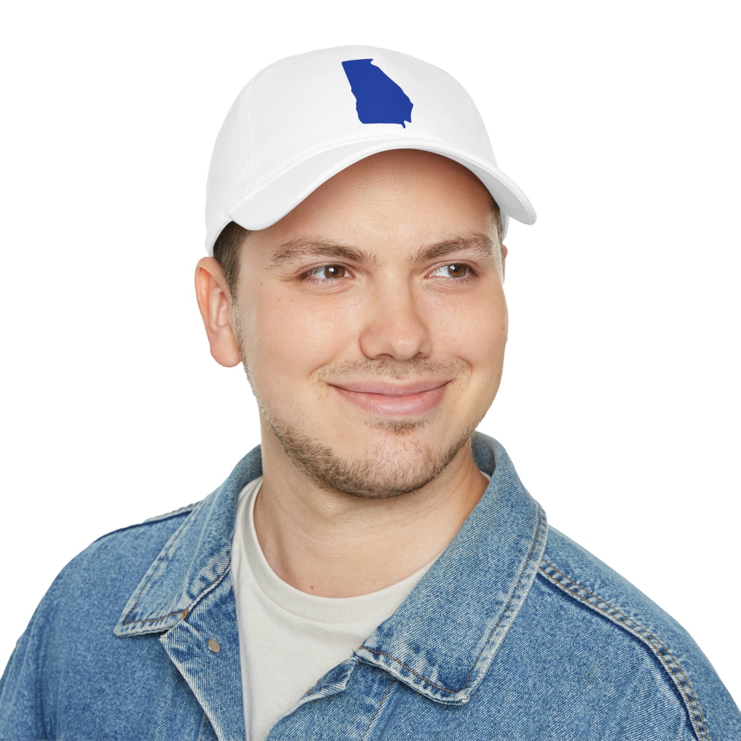 Georgia (in GA State Blue) - Low Profile Baseball Cap