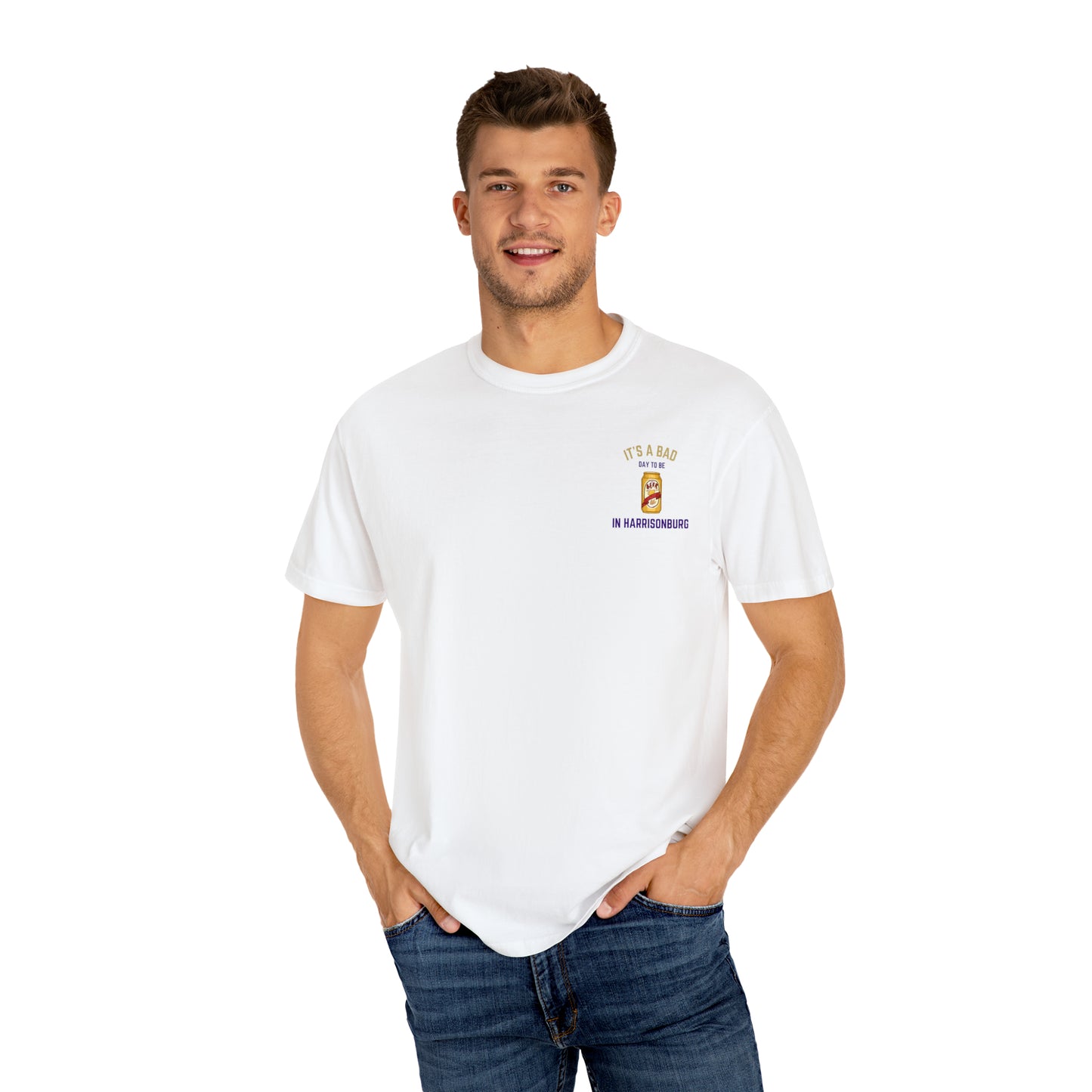 James Madison (JMU) - Bad Day To Be Beer T-shirt (Custom Colors)