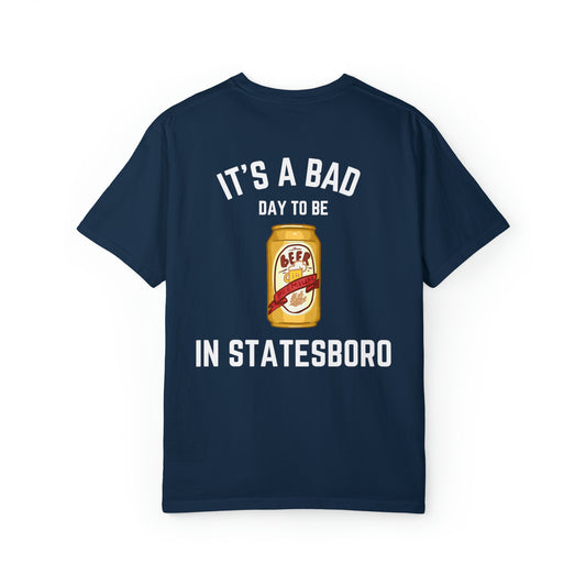 Georgia Southern - Bad Day To Be Beer T-shirt (Custom Colors)