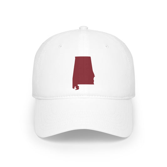 Alabama (in Troy Cardinal) - Low Profile Baseball Cap