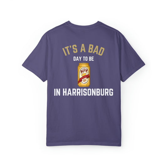James Madison (JMU) - Bad Day To Be Beer T-shirt (Custom Colors)