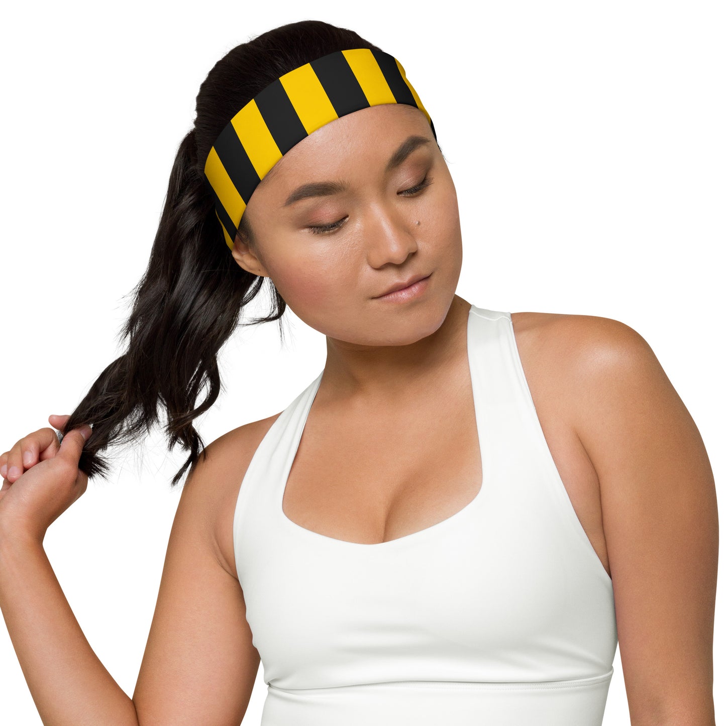 Black and Gold Headband
