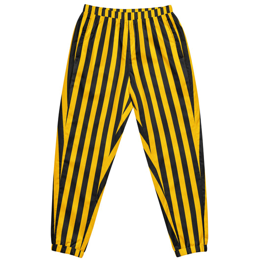 Black and Gold Unisex track pants