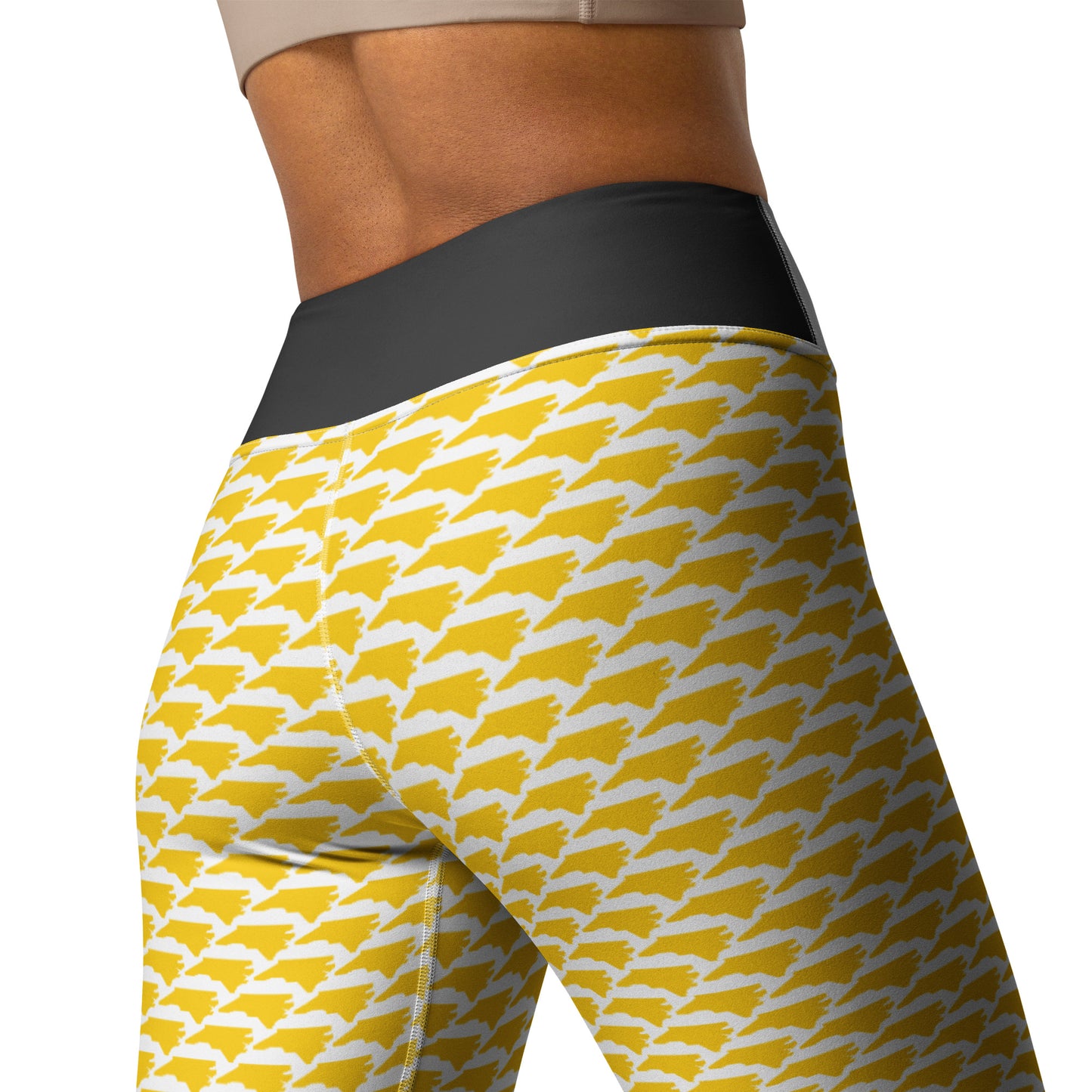 North Carolina (Gold) - Yoga Leggings