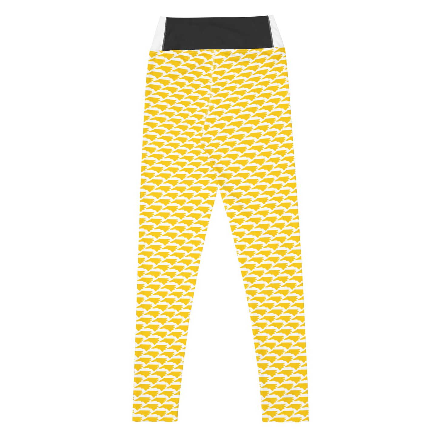North Carolina (Gold) - Yoga Leggings