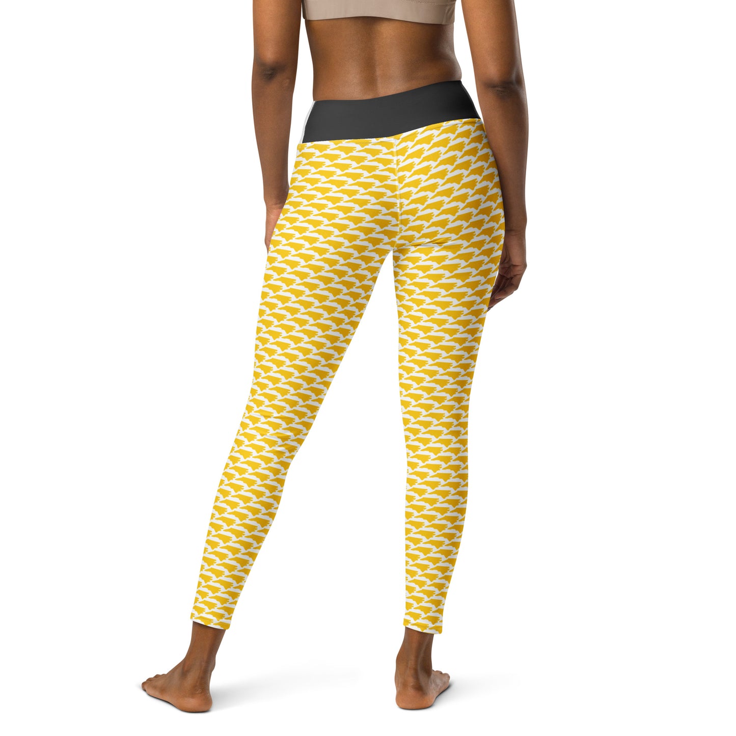 North Carolina (Gold) - Yoga Leggings