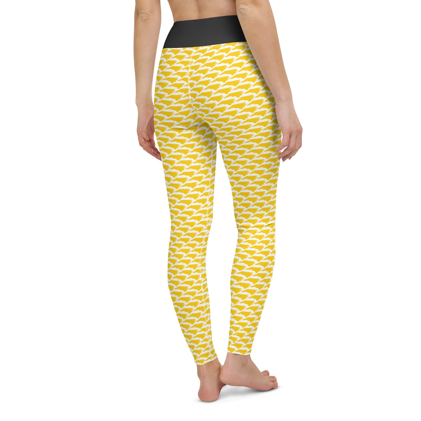 North Carolina (Gold) - Yoga Leggings