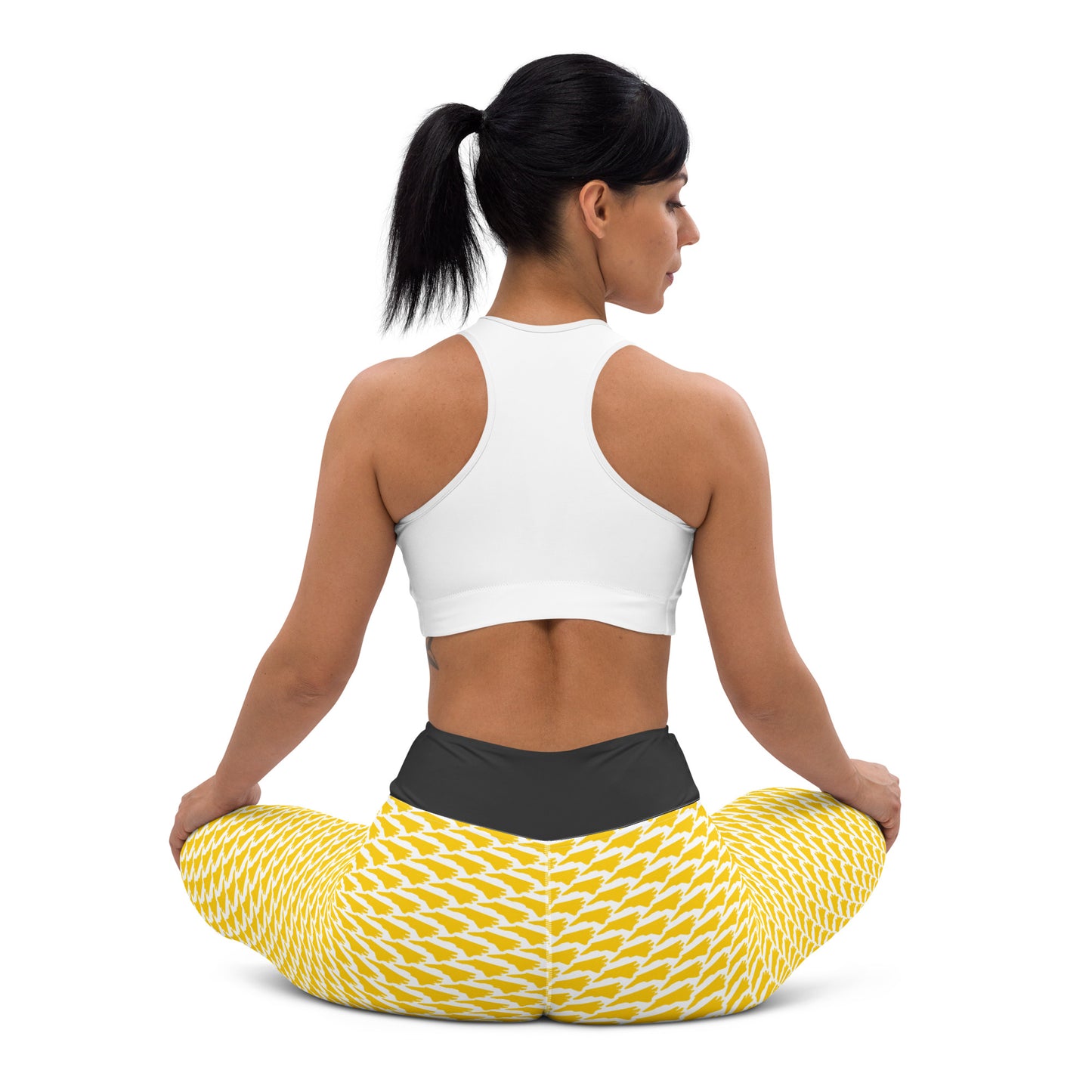 North Carolina (Gold) - Yoga Leggings