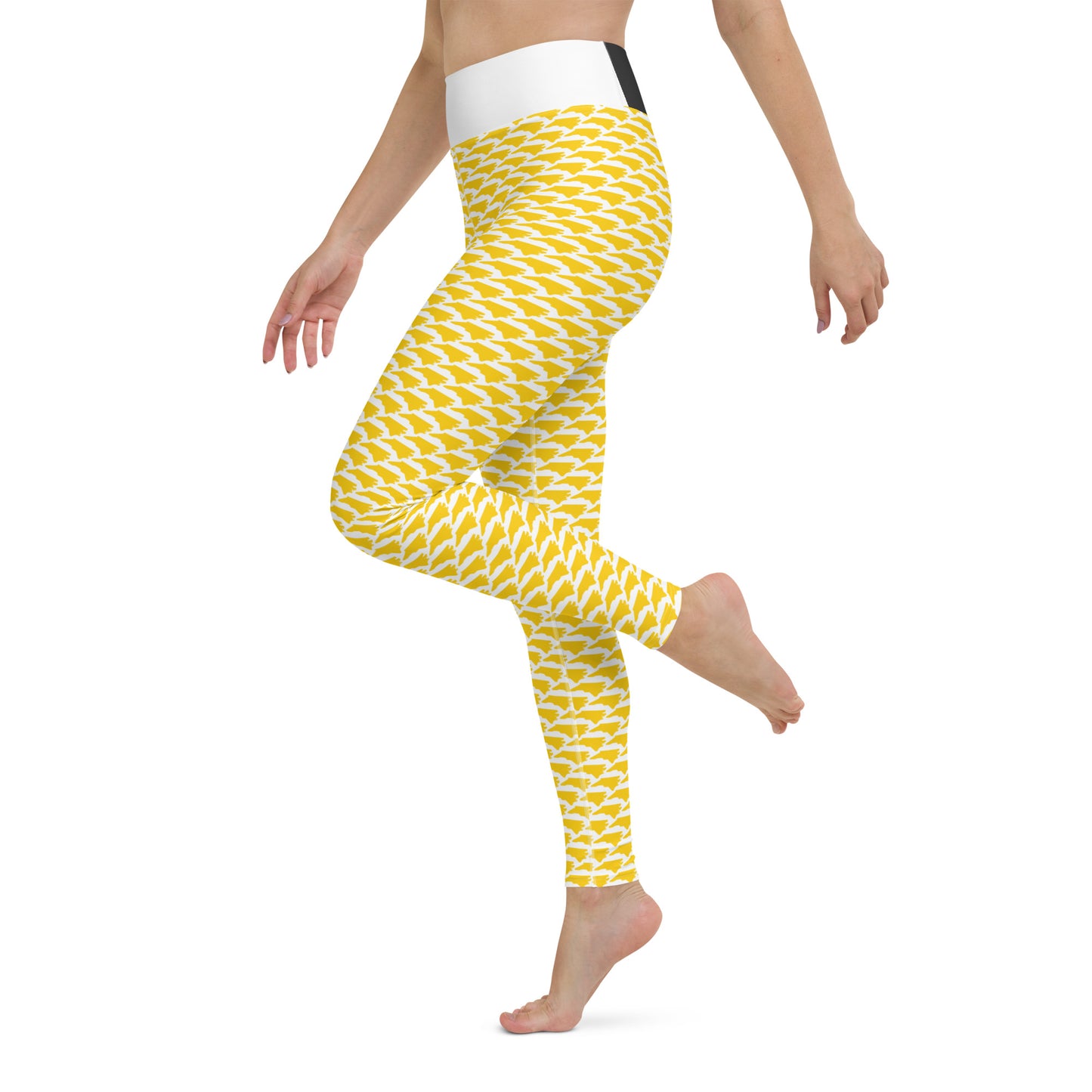 North Carolina (Gold) - Yoga Leggings