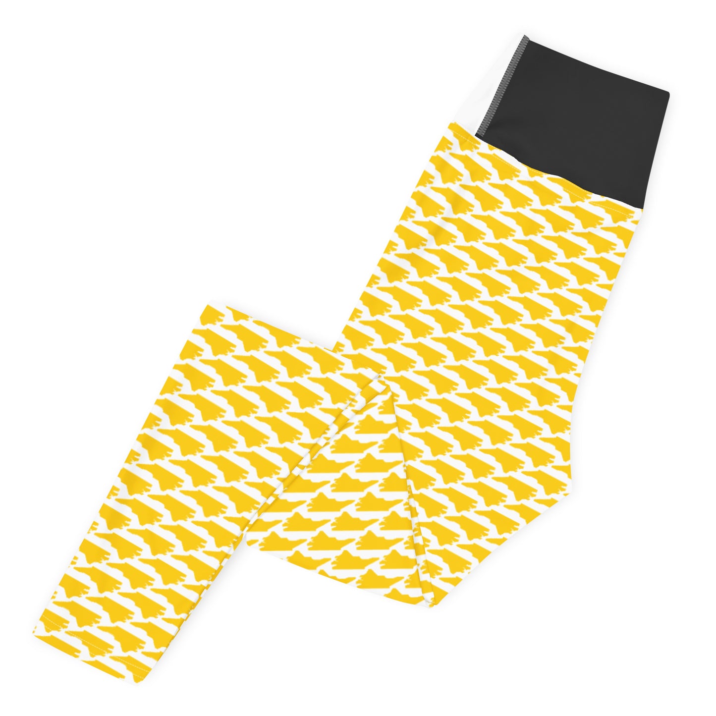 North Carolina (Gold) - Yoga Leggings