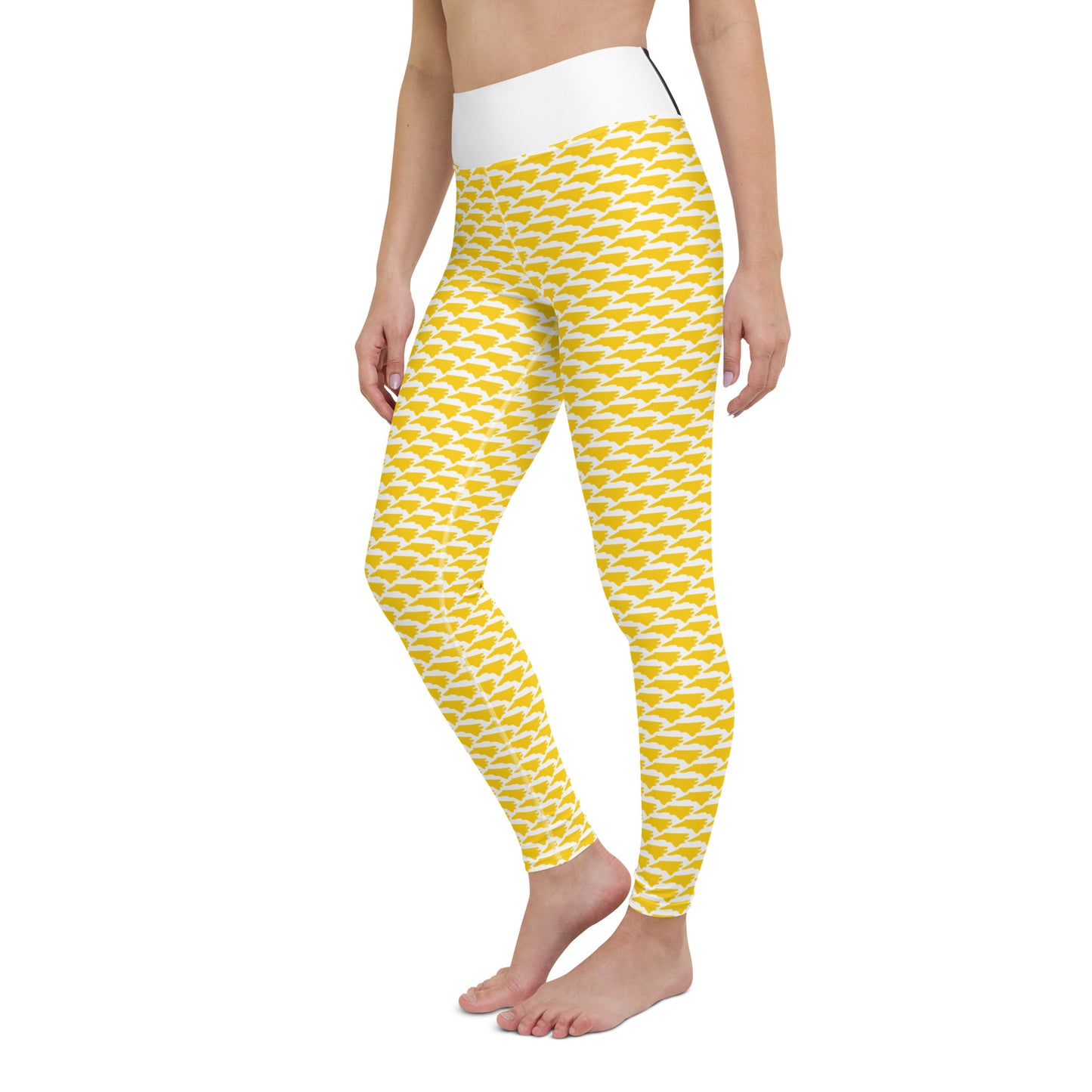 North Carolina (Gold) - Yoga Leggings