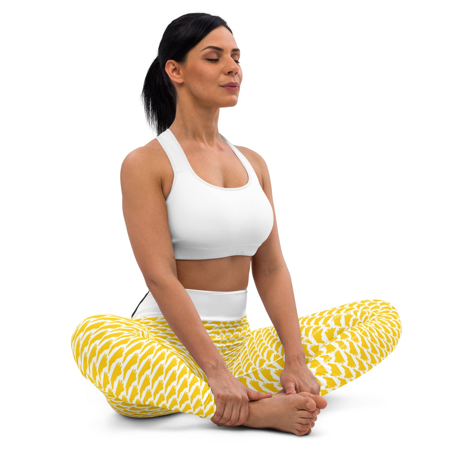 North Carolina (Gold) - Yoga Leggings